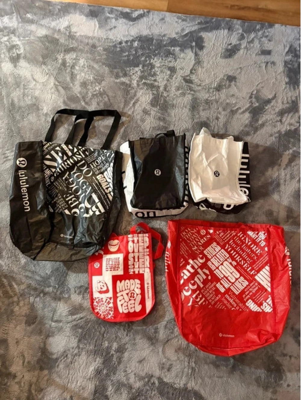Reusable Lululemon Bags